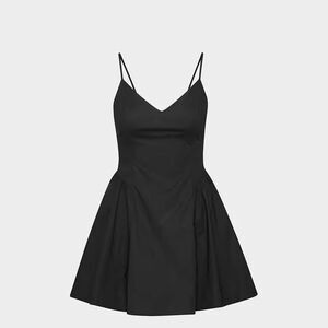 Aritzia dress Wilfred Technique Poplin Mini Dress - Black - Size 4 - NWT